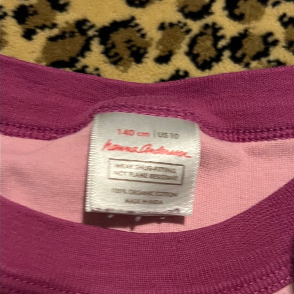 Hanna Andersson girls size 10 pajama set - Picture 7 of 9